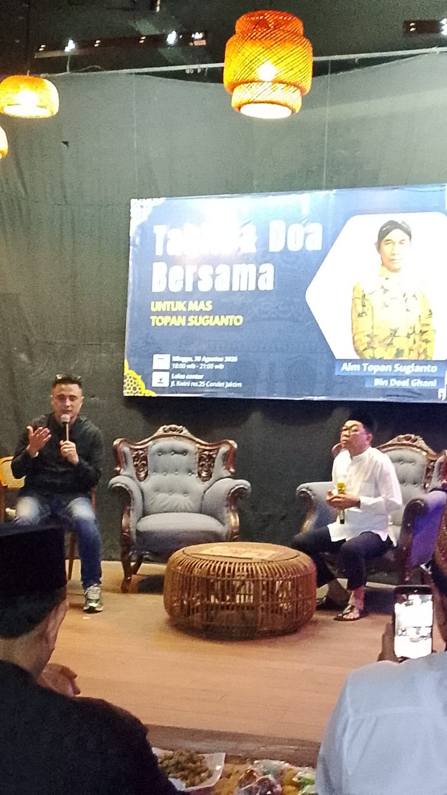 rizal djibran soroti perlindungan hukum pekerja seni. - thewasesanews.com