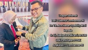 dr. hj. nadya isra miranti terapkan nilai kebangsaan lemhannas. - thewasesanews.com