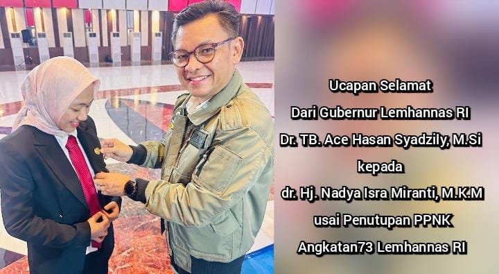 dr. hj. nadya isra miranti terapkan nilai kebangsaan lemhannas. - thewasesanews.com