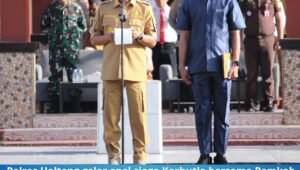 Polres Halteng Gelar Apel Siaga Karhutla. - thewasesanews.com