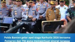 polda banten gelar apel siaga karhutla. - thewasesanews.com