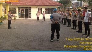 disiplin personel polsek panongan. - thewasesanews.com