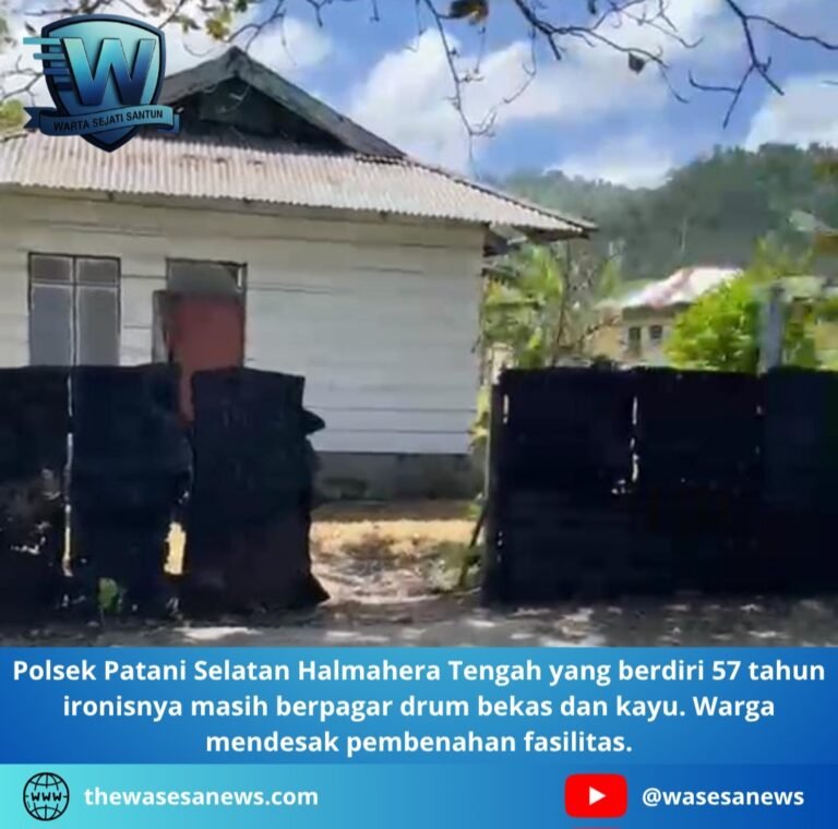 polsek patani selatan halmahera tengah. - thewasesanews.com