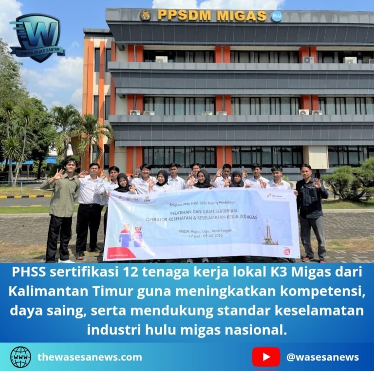 phss sertifikasi 12 tenaga kerja lokal k3 migas. - thewasesanews.com