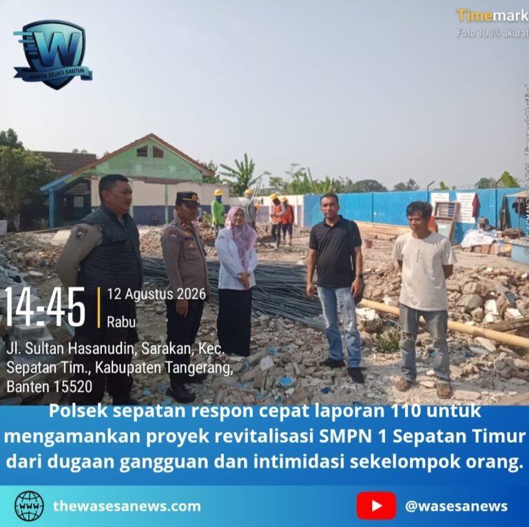polsek sepatan respon cepat laporan 110. - thewasesanews.com