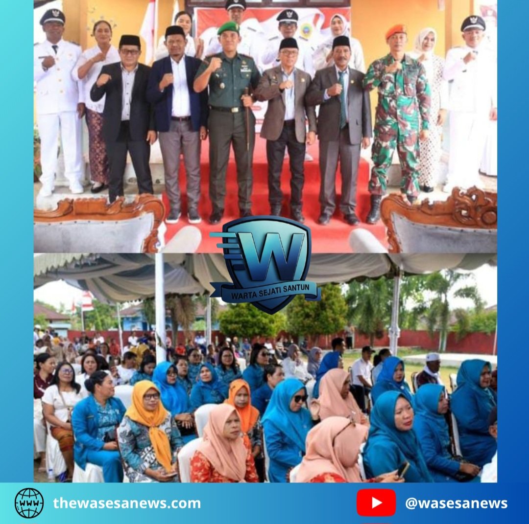 bupati halmahera tengah lantik kepala desa di ruang terbuka. - thewasesanews.com