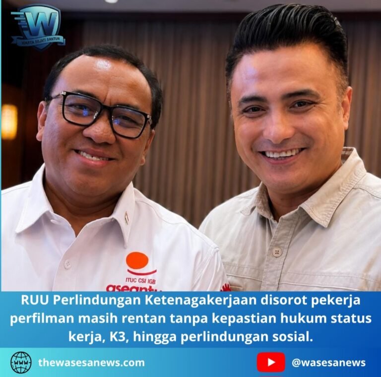 ruu perlindungan ketenagakerjaan disorot pekerja perfilman masih rentan. - thewasesanews.com