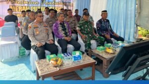 polsek tigaraksa hadiri peresmian jembatan merah putih. - thewasesanews.com