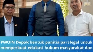 pwoin depok bentuk panitia paralegal. - thewasesanews.com