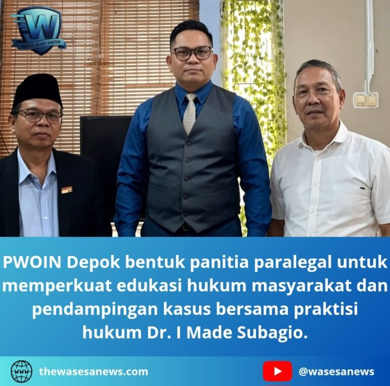 pwoin depok bentuk panitia paralegal. - thewasesanews.com