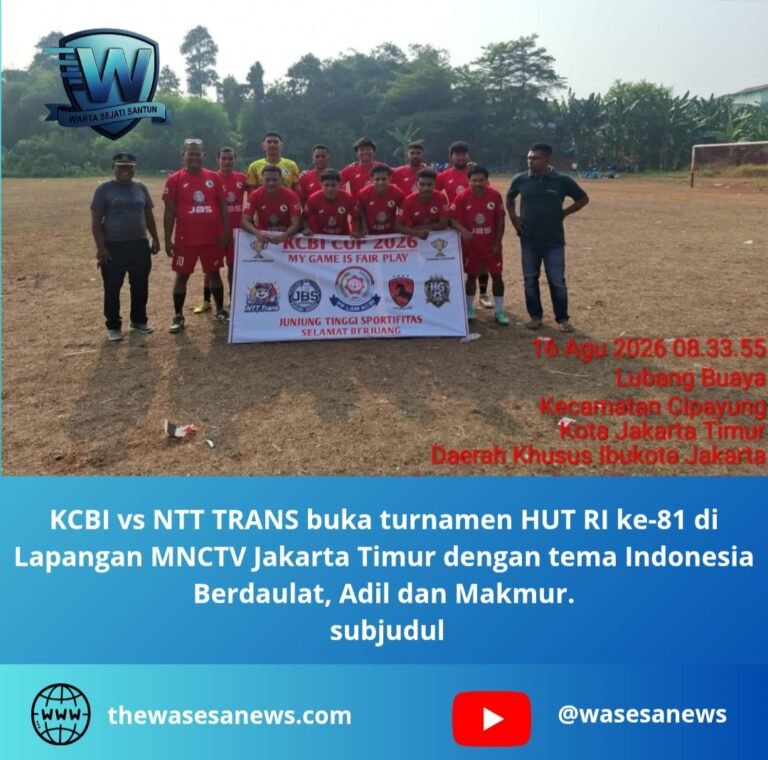 kcbi vs ntt trans buka turnamen hut ri. - thewasesanews.com