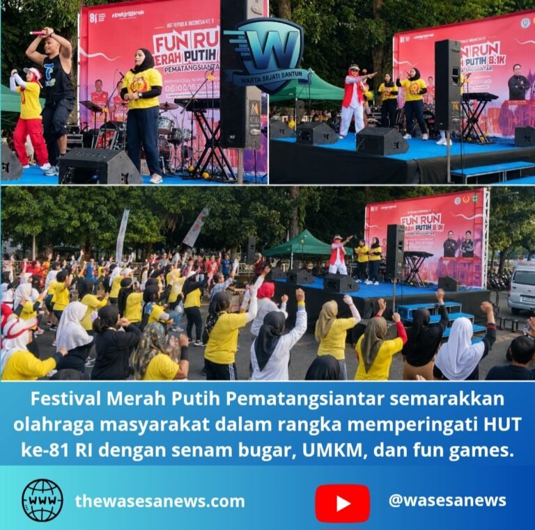 festival merah putih pematangsiantar semarakkan olahraga masyarakat. - thewasesanews.com