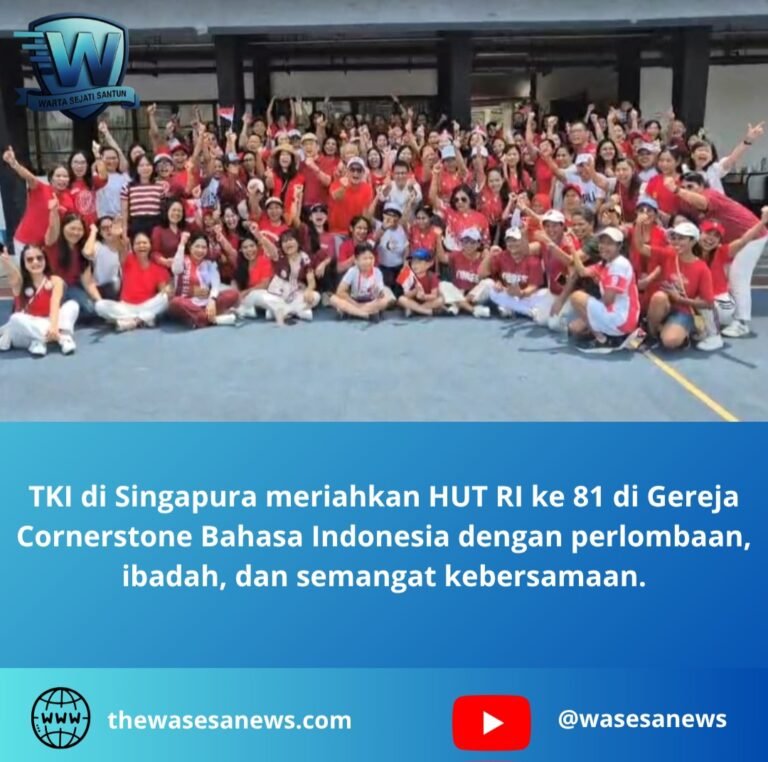 tki di singapura meriahkan hut ri ke 81. - thewasesanews.com
