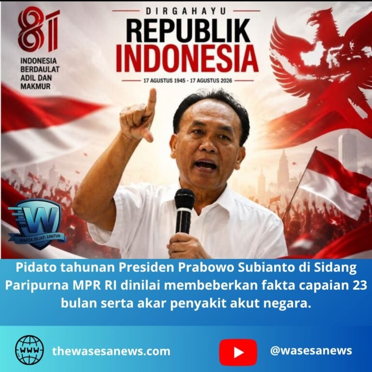 pidato tahunan presiden prabowo subianto. - thewasesanews.com