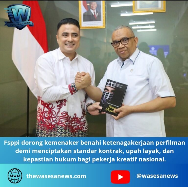 fsppi dorong kemenaker benahi ketenagakerjaan perfilman. - thewasesanews.com