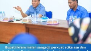 bupati ikram malan sangadji perkuat etika asn. - thewasesanews.com