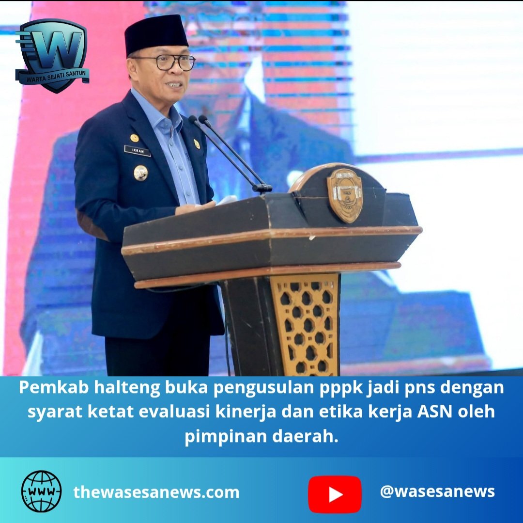 pemkab halteng buka pengusulan pppk jadi pns. - thewasesanews.com