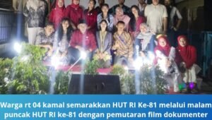 warga rt 04 kamal semarakkan hut ri 81. - thewasesanews.com