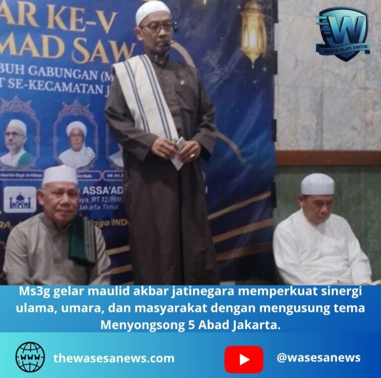 ms3g gelar maulid akbar jatinegara. - thewasesanews.com