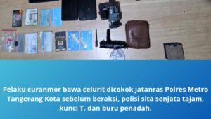 pelaku curanmor bawa celurit dicokok jatanras. - thewasesanews.com