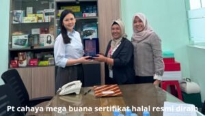 pt cahaya mega buana sertifikat halal. - thewasesanews.com