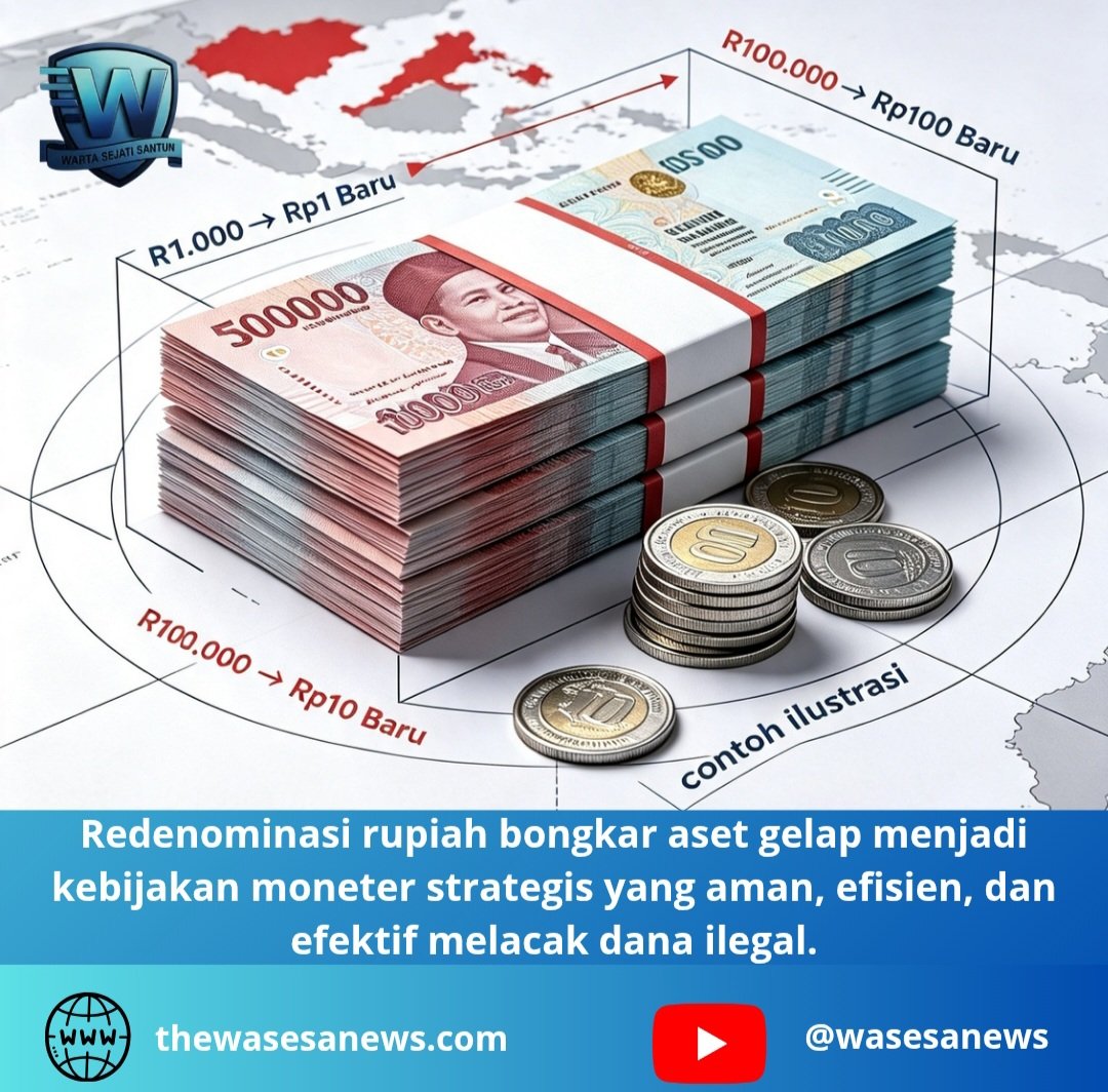redenominasi rupiah bongkar aset gelap. - thewasesanews.com