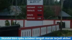 skandal bbm spbu sulabesi tengah. - thewasesanews.com