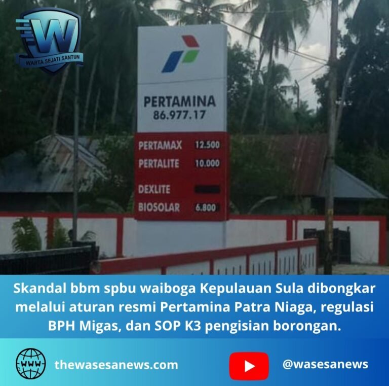 skandal bbm spbu waiboga. - thewasesanews.com