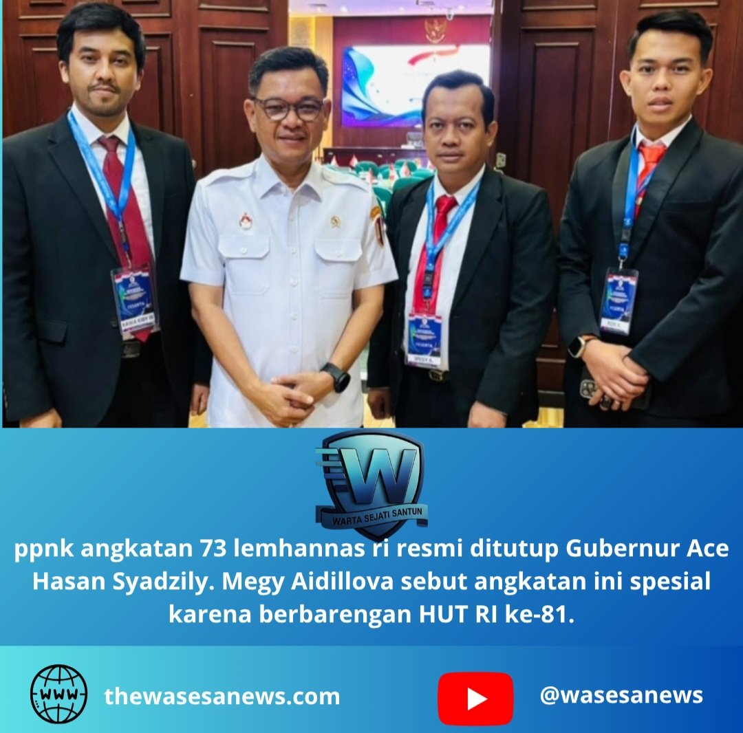 ppnk angkatan 73 lemhannas ri. - thewasesanews.com
