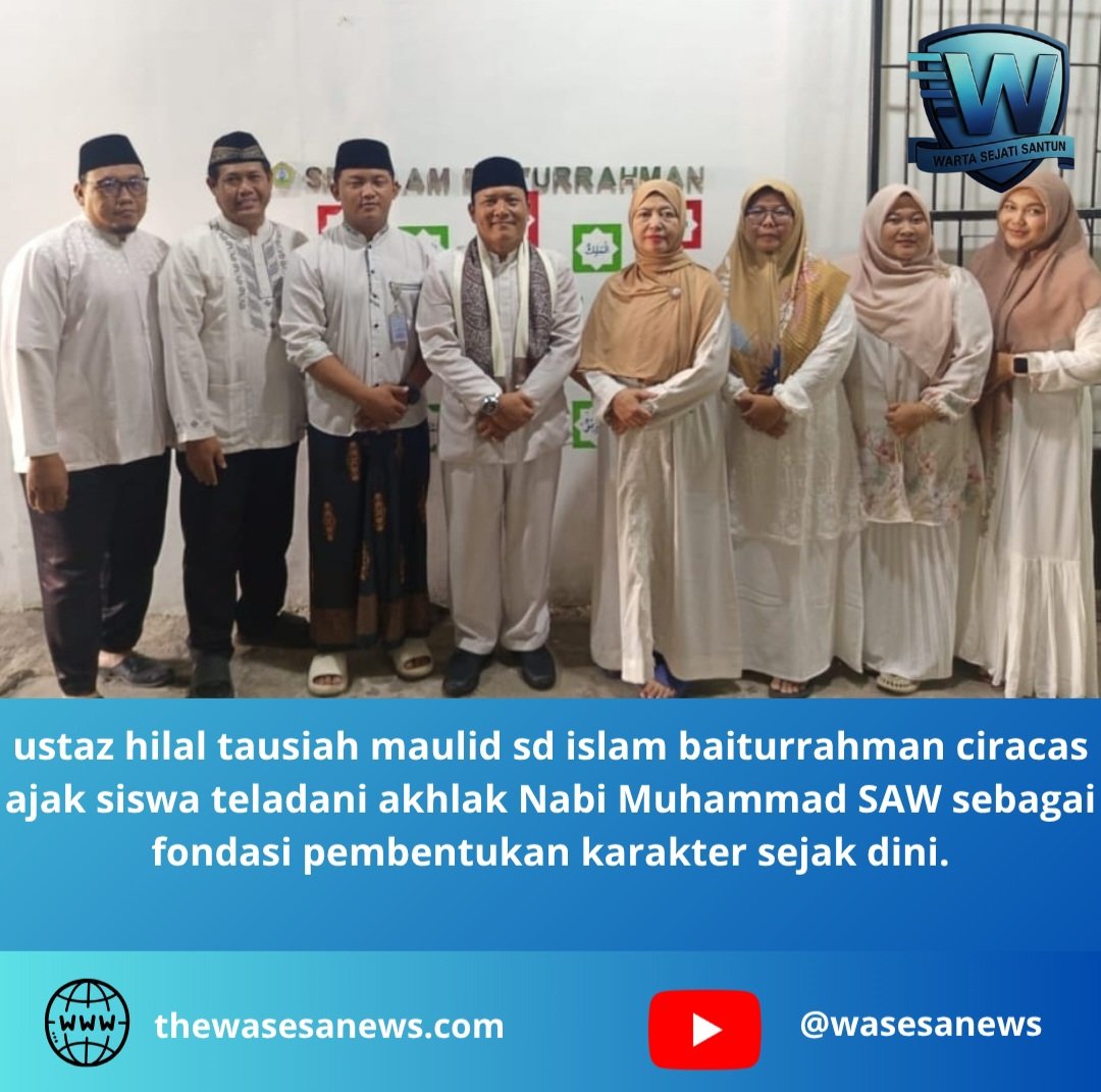 ustaz hilal tausiah maulid sd islam baiturrahman ciracas. - thewasesanews.com