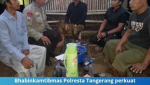 bhabinkamtibmas polresta tangerang perkuat pengawasan anak. - thewasesanews.com