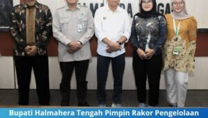 bupati halmahera tengah pimpin rakor pengelolaan sampah adipura. - thewasesanews.com