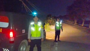 polsek mauk menyisir titik rawan malam hari. - thewasesanews.com