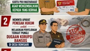 penguasaan kartu pkh warga bonisari. - thewasesanews.com