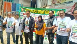 pjbw berbagi di kampung pemulung bintara jaya. - thewasesanews.com