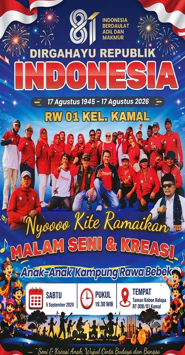 malam seni kampung rawa bebek. - thewasesanews.com