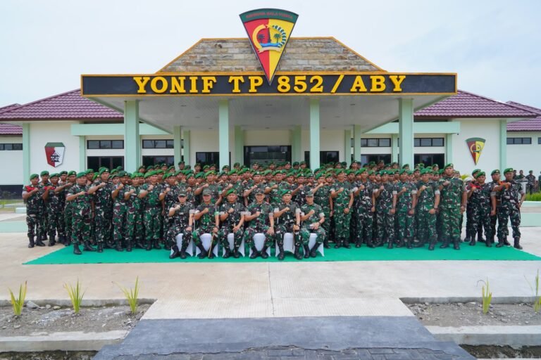 Pangdam I/BB Tinjau Yonif TP 852/ABY. - thewasesanews.com