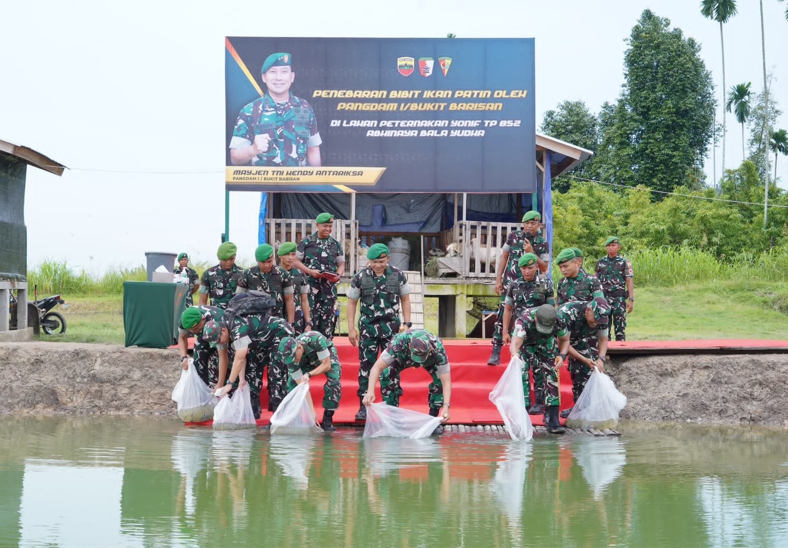Pangdam I/BB Tinjau Yonif TP 852/ABY. - thewasesanews.com