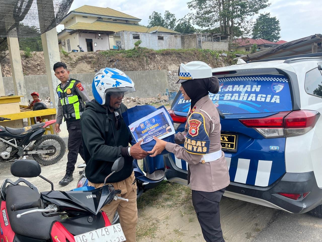 Sat Lantas Polres Halmahera Tengah. - thewasesanews.com