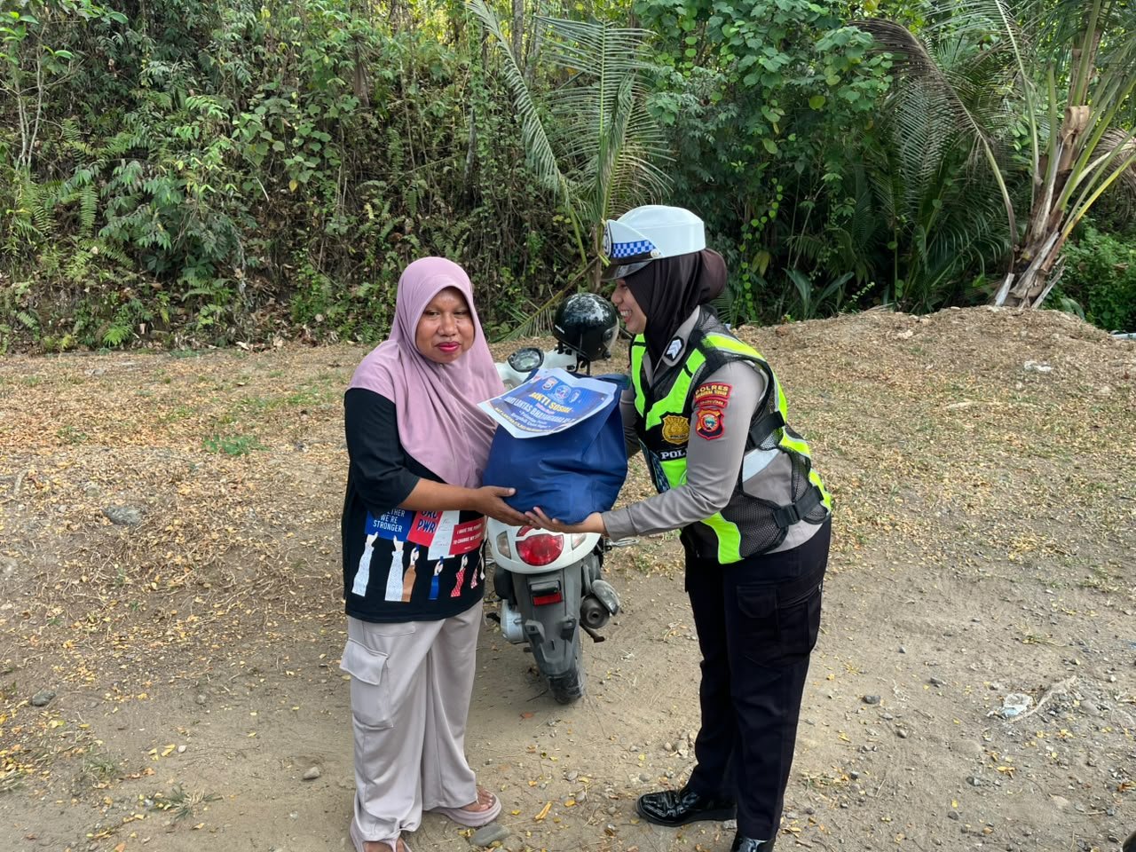 Sat Lantas Polres Halmahera Tengah. - thewasesanews.com