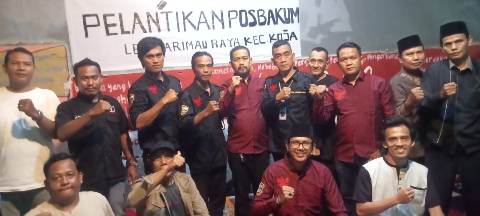 Pelantikan Posbakum Kecamatan Koja LBH Harimau Raya. - thewasesanews.com