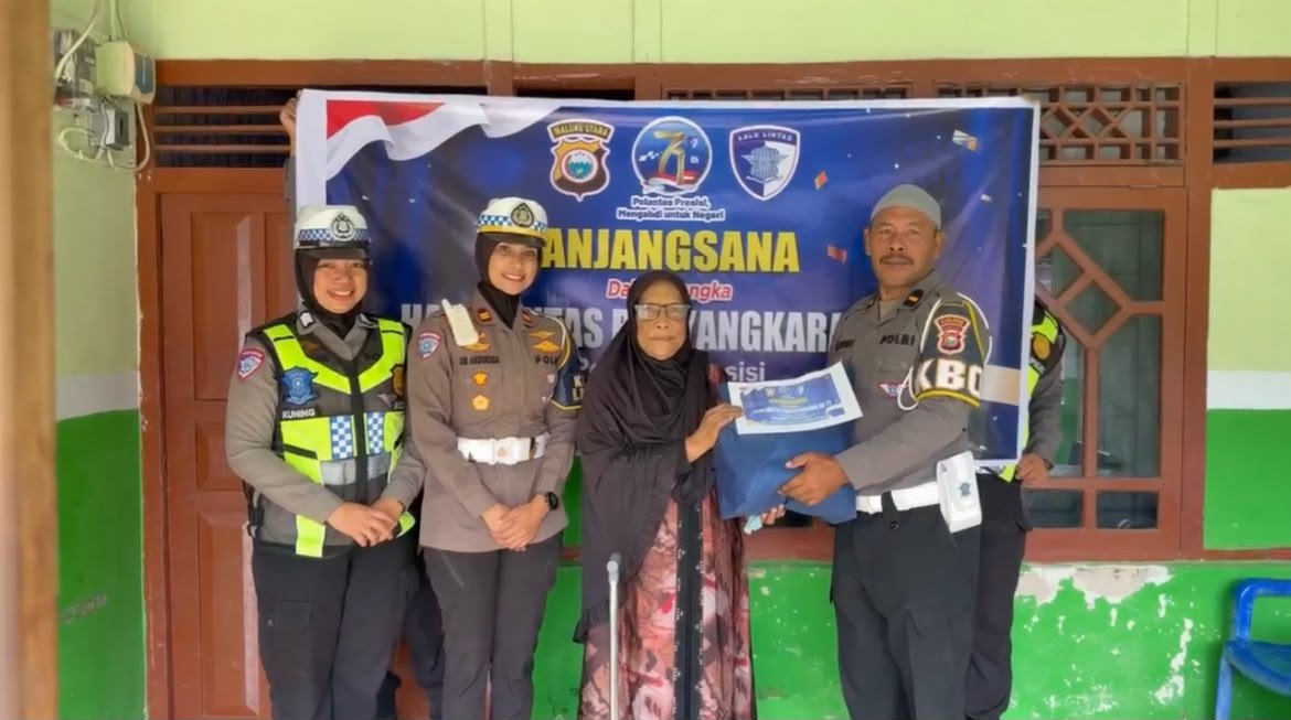 Bansos Warakawuri Polantas Halmahera Tengah. - thewasesanews.com