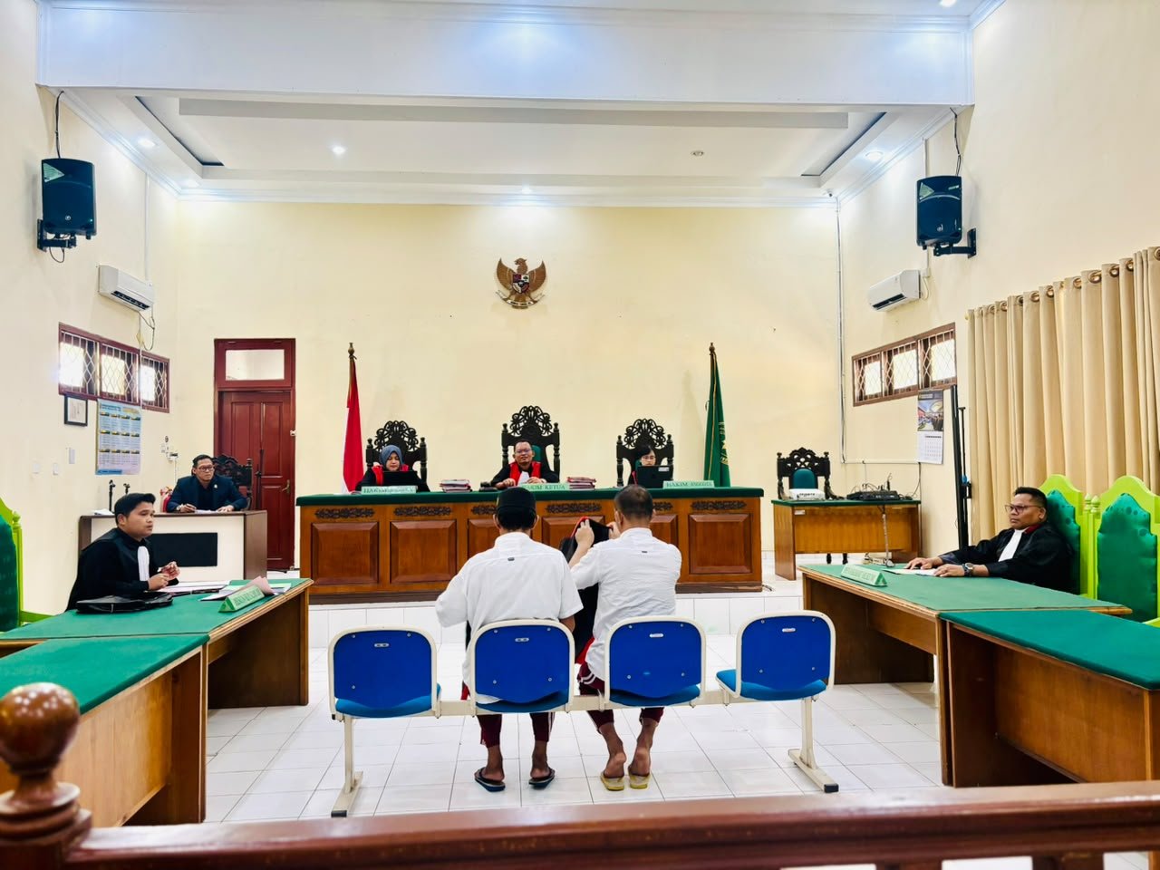 Sidang Krisman Suryanto PN Sangatta. - thewasesanews.com