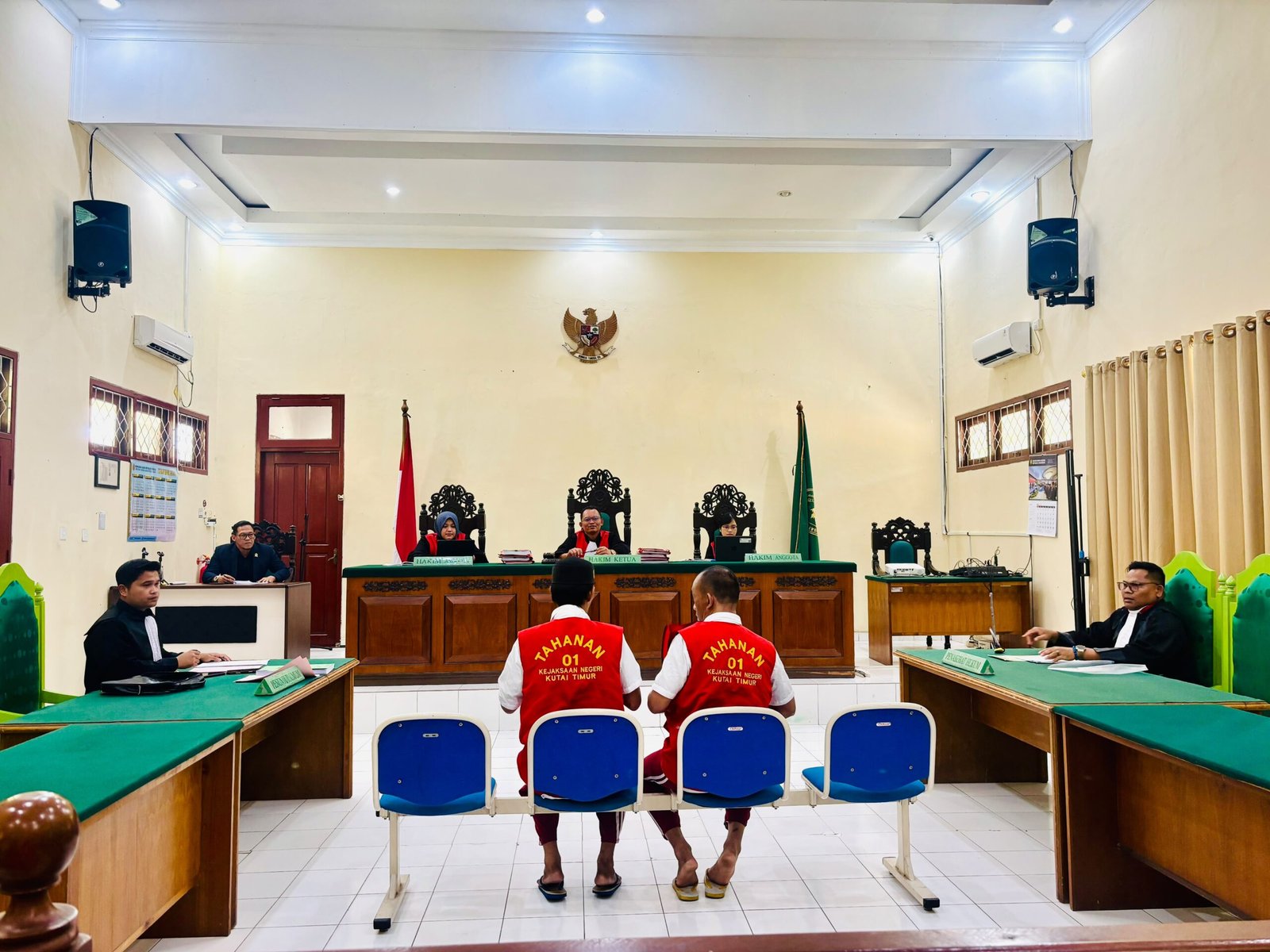 Sidang Krisman Suryanto PN Sangatta. - thewasesanews.com