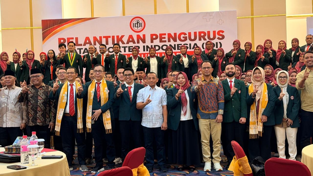 Pelantikan Pengurus IDI Maluku Utara. - thewasesanews.com