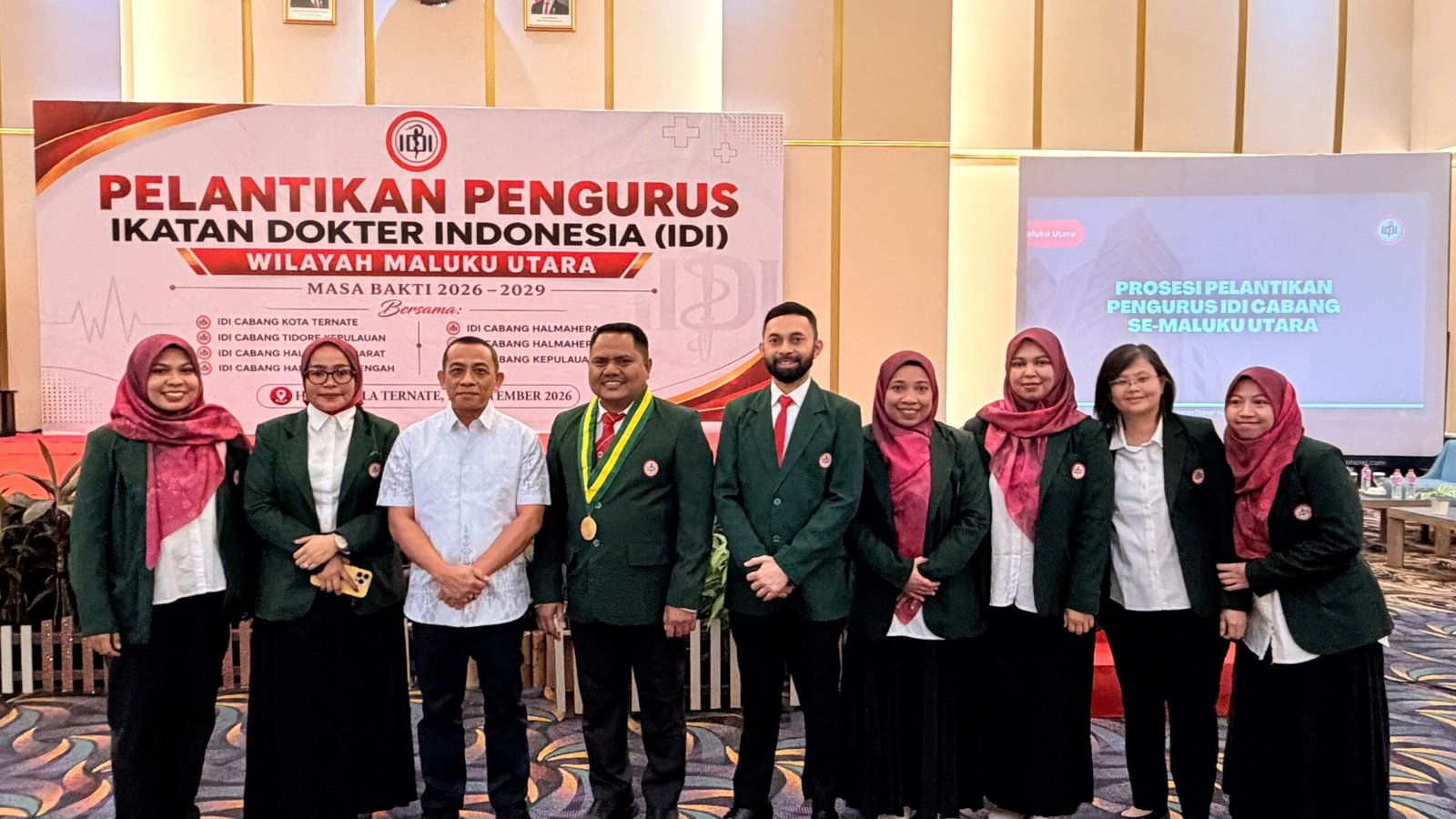 Pelantikan Pengurus IDI Maluku Utara. - thewasesanews.com