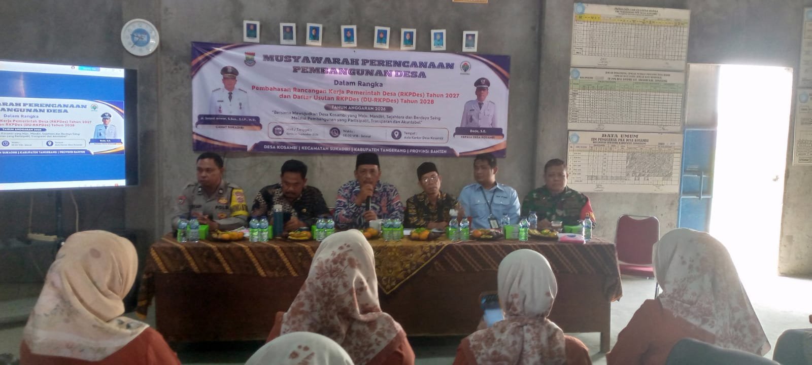Musrenbangdes Desa Kosambi. - thewasesanews.com