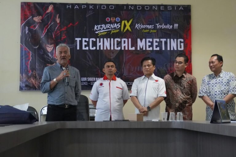 Kejurnas HAPKIDO Indonesia 2026 di Lampung. - thewasesanews.com