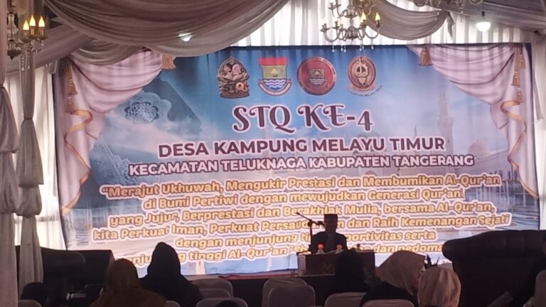 STQ Ke-4 Desa Kampung Melayu Timur. - thewasesanews.com