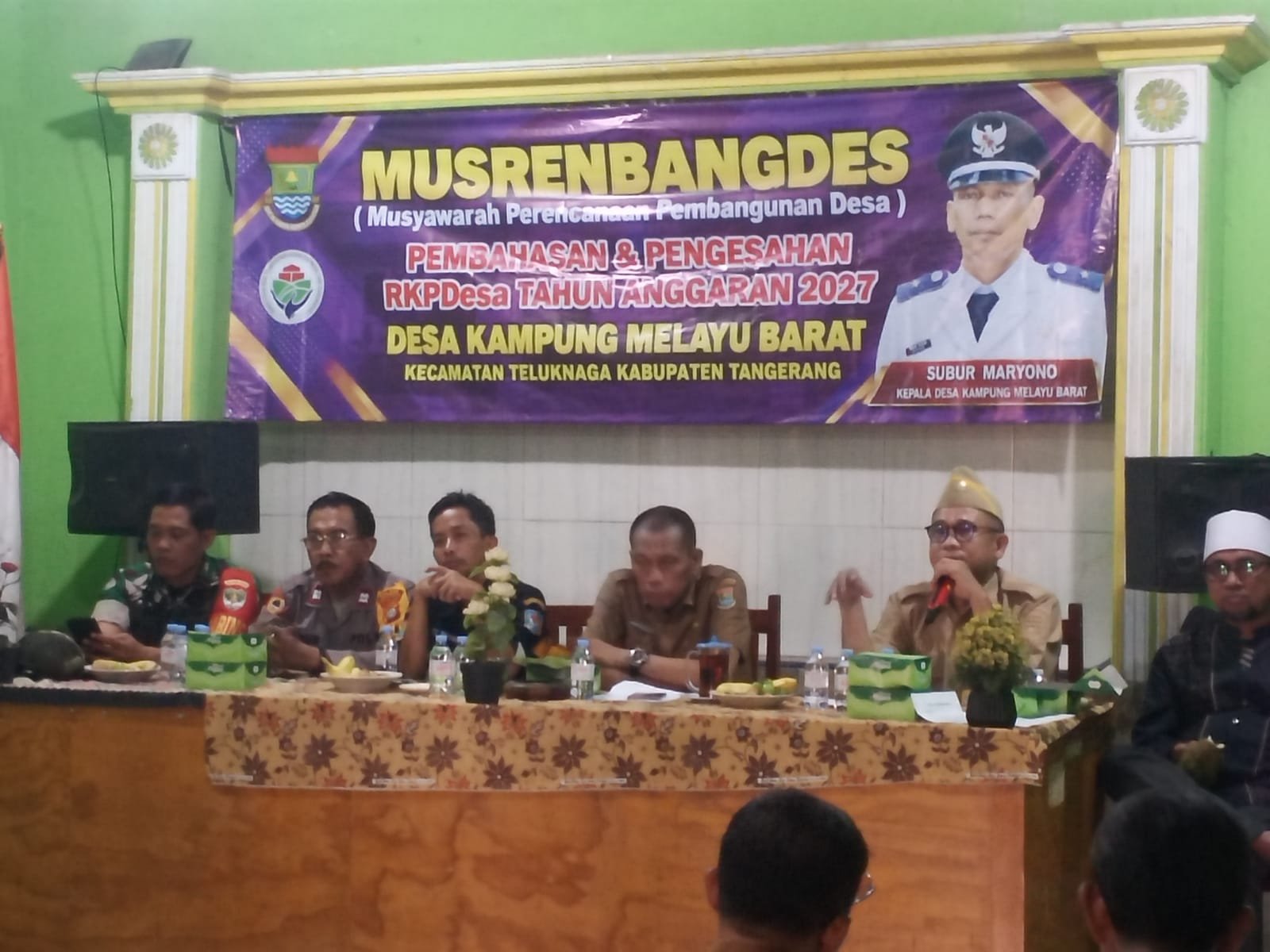 Musrenbangdes RKPDes Kampung Melayu Barat. - thewasesanews.com